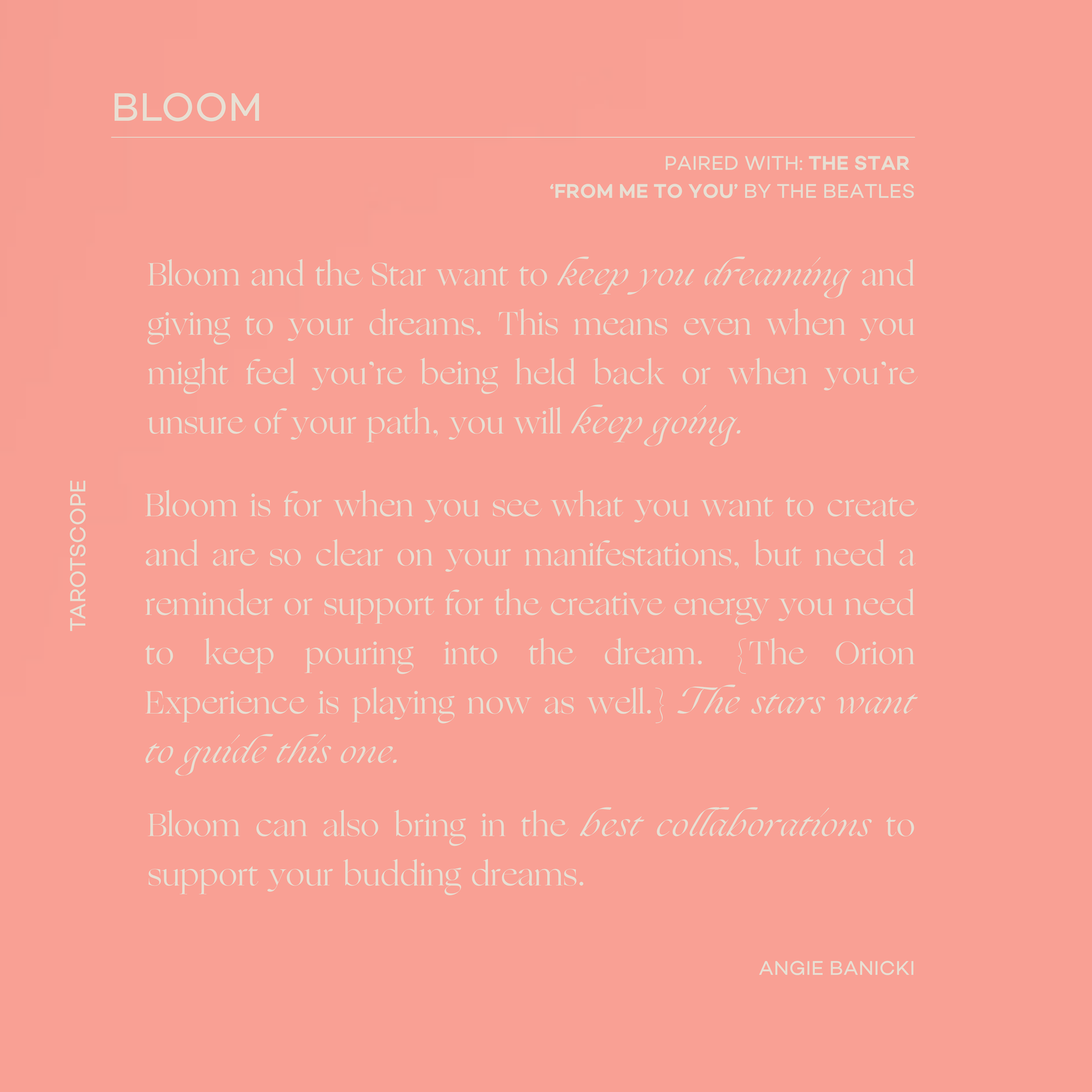 SUMMER SCENT + TAROT BUNDLE